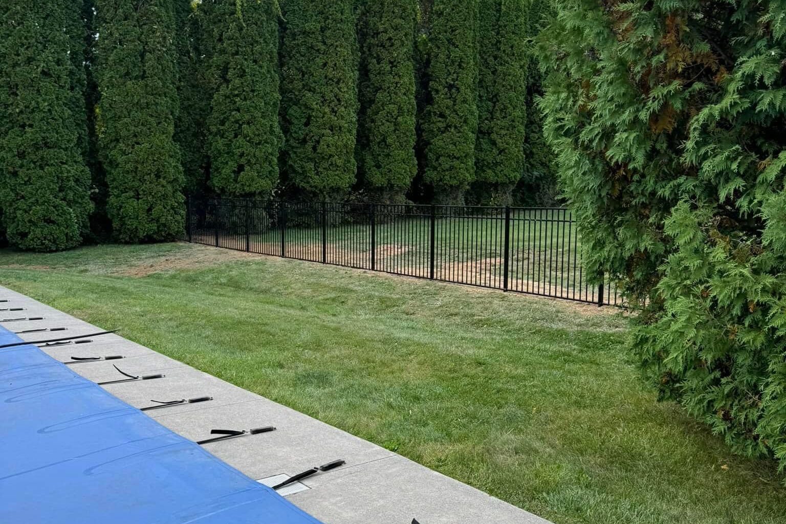 aluminum fence installation in Bethlehem Township PA